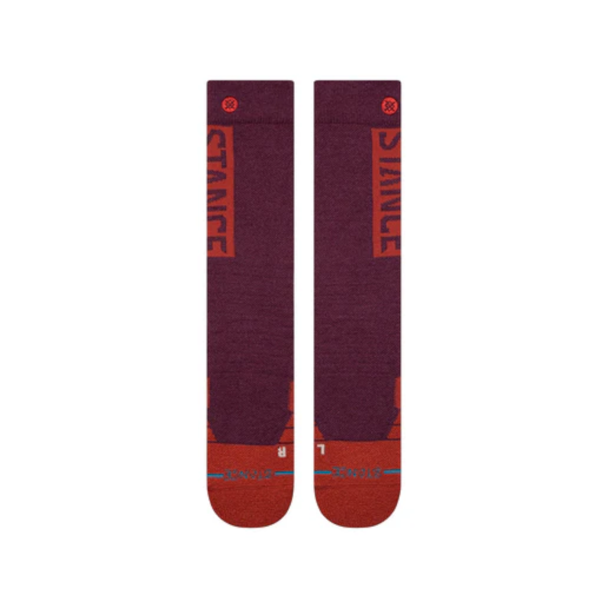 Stance Sock Snowboard OG Mid Wool Wine