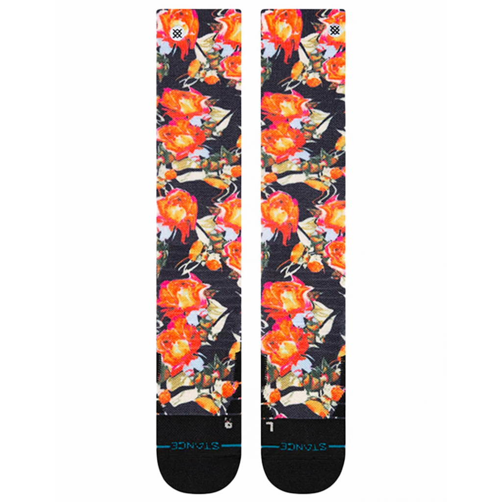 Stance Sock Men Snowboard Torque Mid Poly Black Red