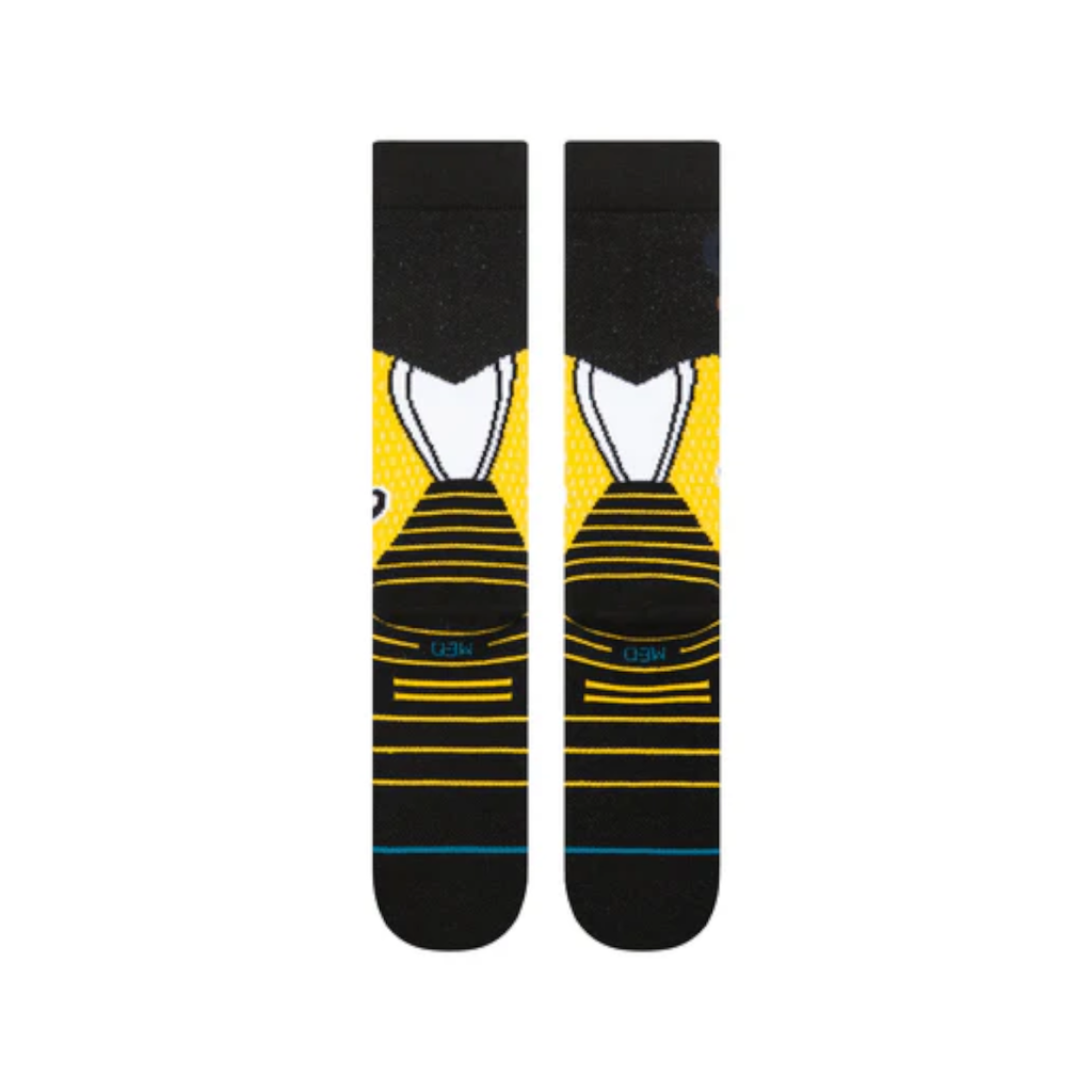 Stance Sock Snowboard Juicy Polu Over The Calf Yellow