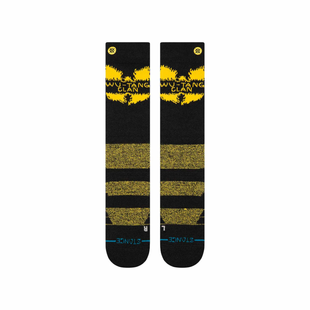 Stance Sock Men Snowboard Shaolin Slums Wu-Tang Clan Wool Black