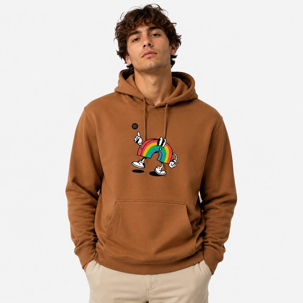 Poleron Coin Flip Hoodie Saddle