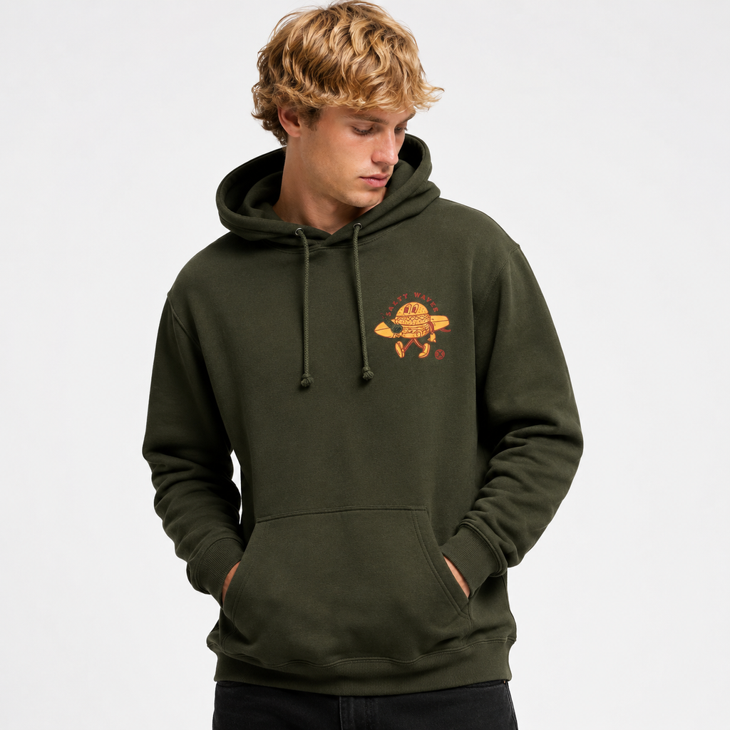 TASTY WAVES HOODIE ARMY