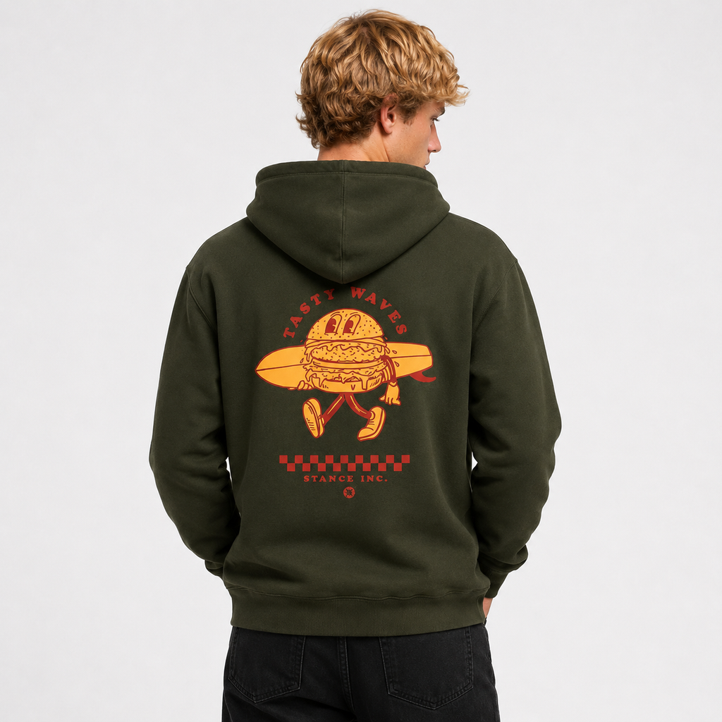TASTY WAVES HOODIE ARMY