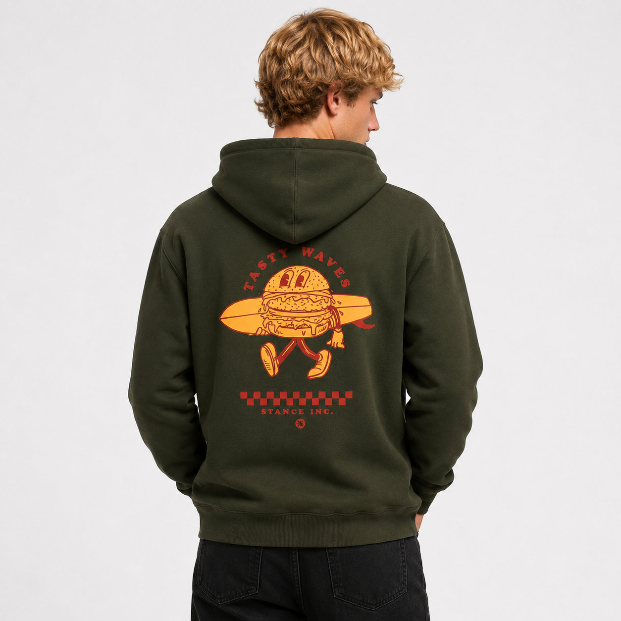 TASTY WAVES HOODIE ARMY