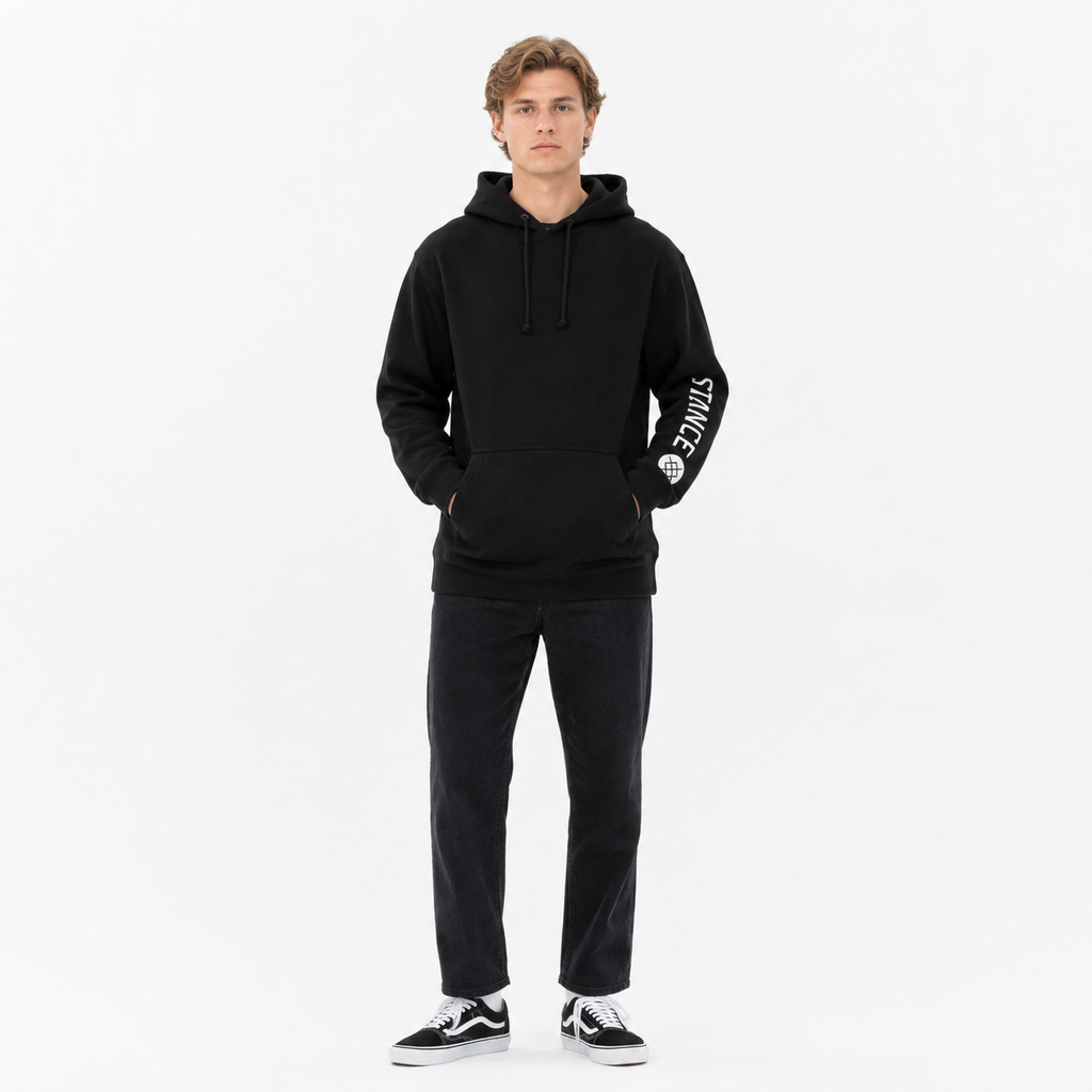 Poleron Icon Hoodie Black Stance