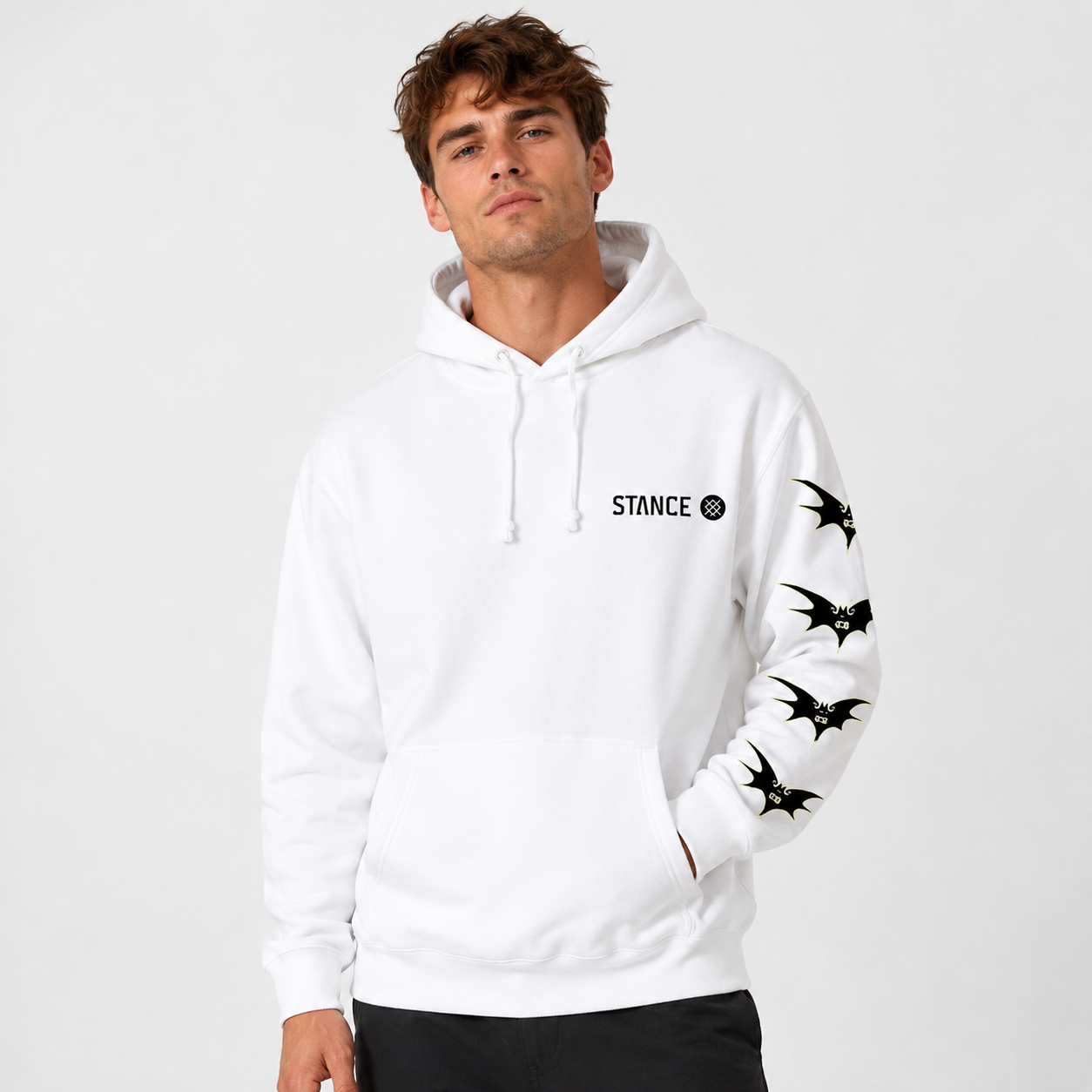 Poleron Men Nightmare Before Christmas Hoodie White