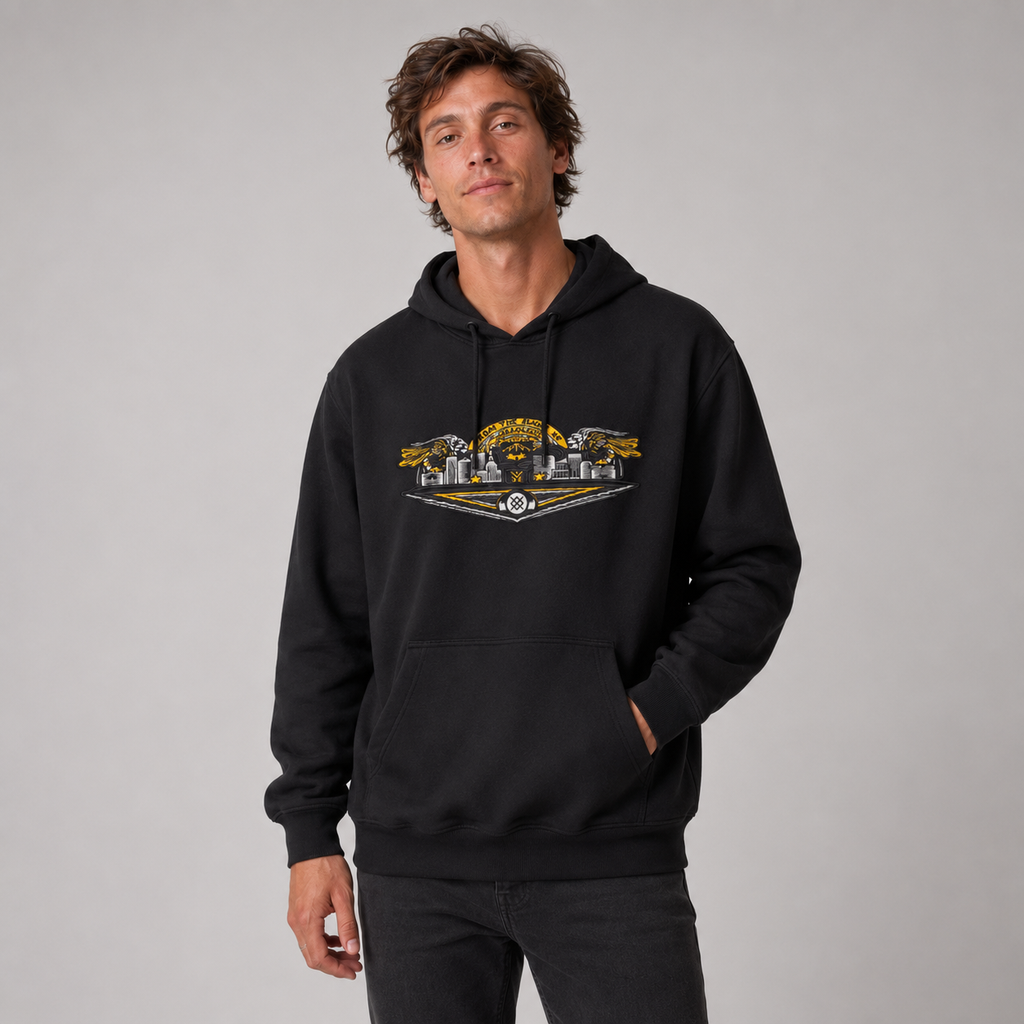 Polerón Stance Hoodie Wu-Tang Panther Hoodie Black