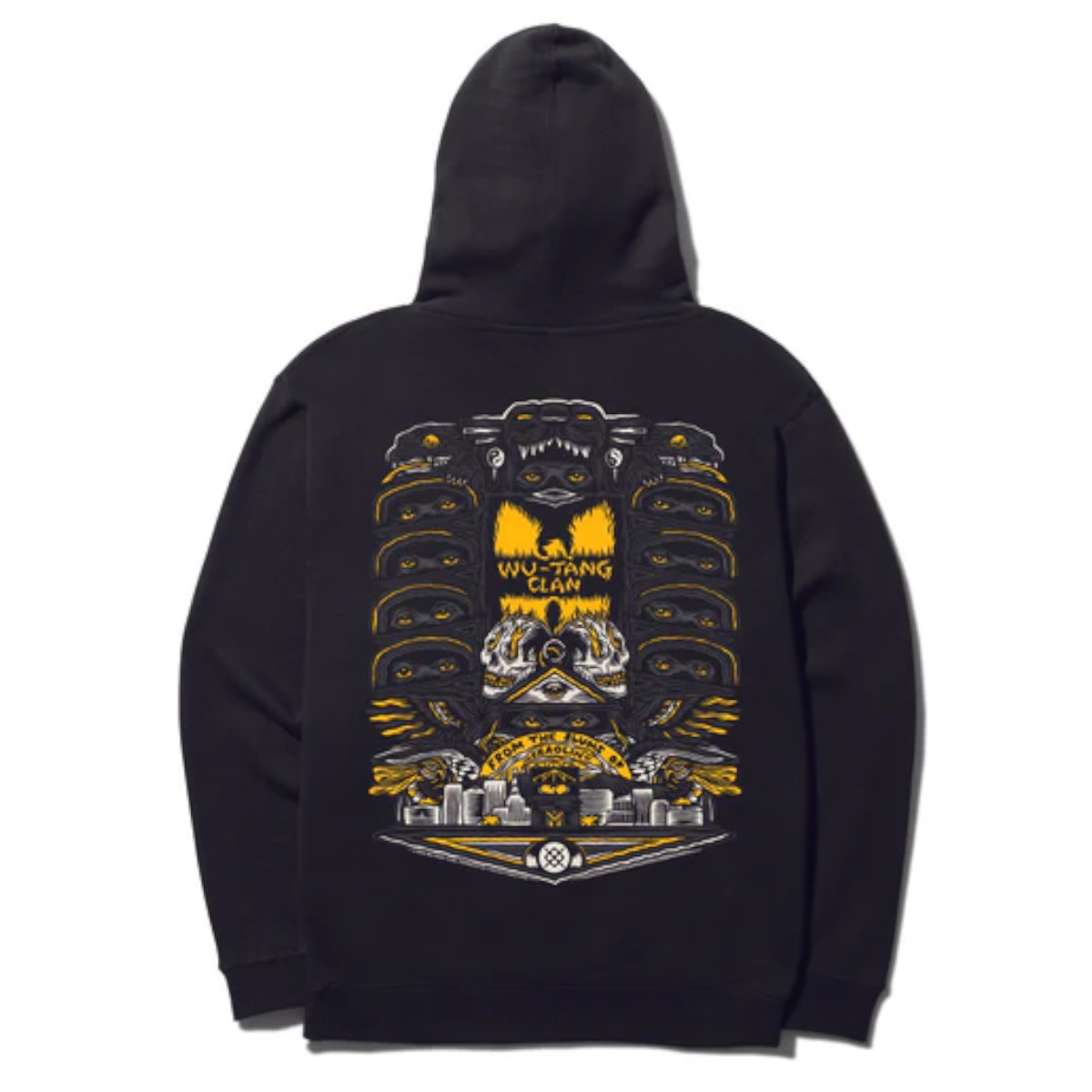 Polerón Stance Hoodie Wu-Tang Panther Hoodie Black