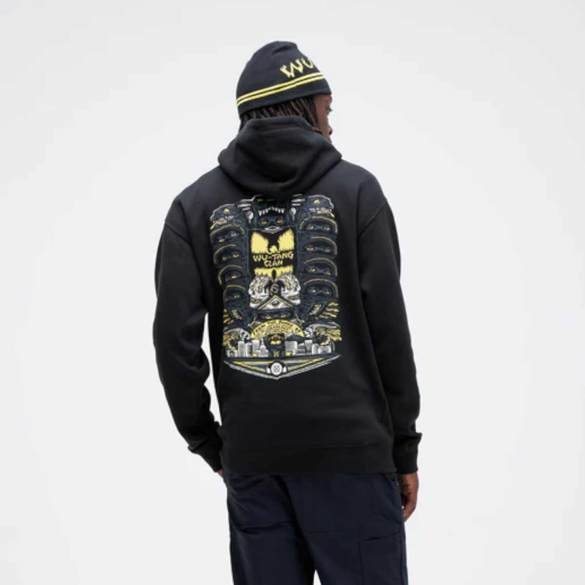 Polerón Stance Hoodie Wu-Tang Panther Hoodie Black