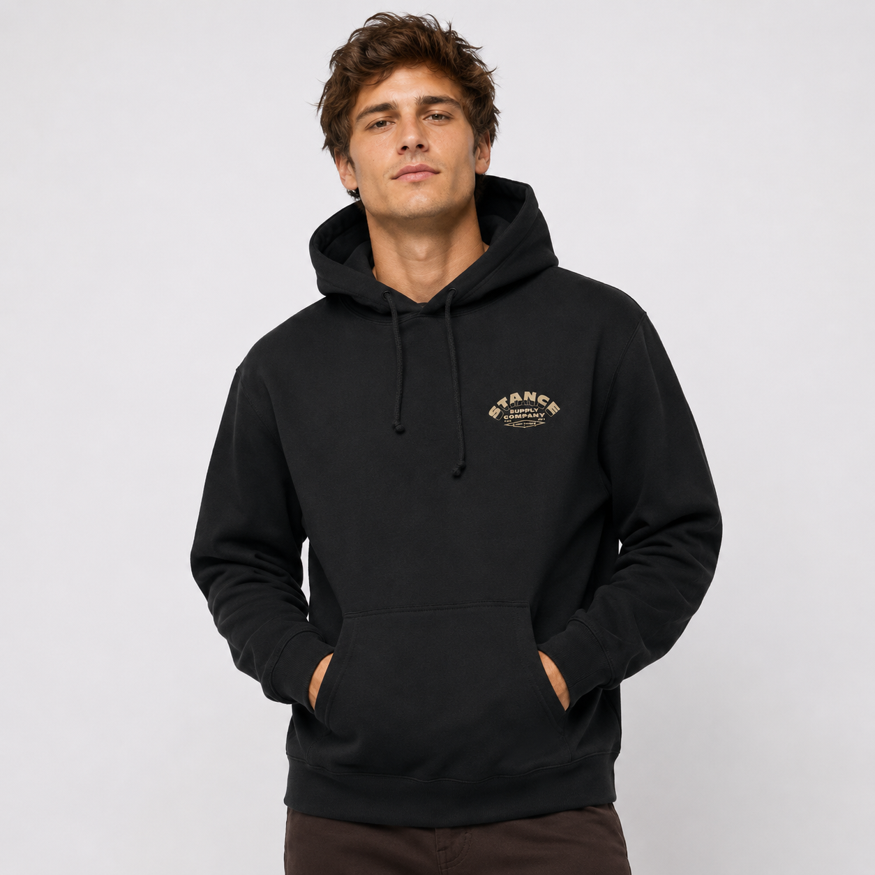 Polerón Hoodie Outfitters Black