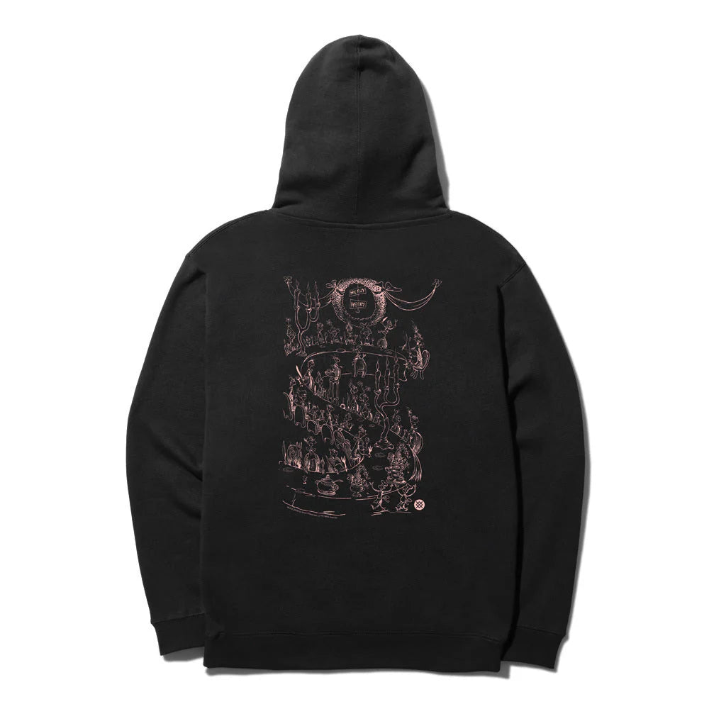 Polerón Hoodie The Grinch Merry Me Black