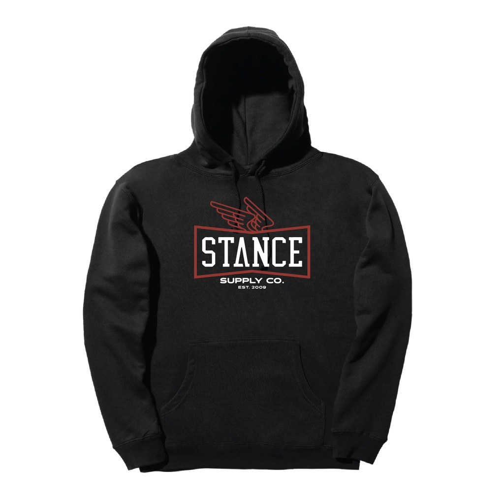 Polerón Hoodie Winged Black