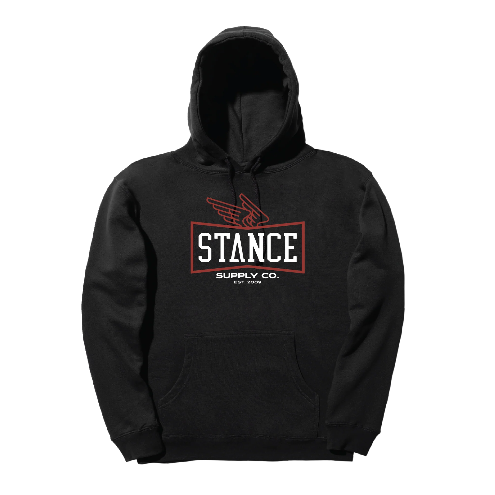 Polerón Hoodie Winged Black