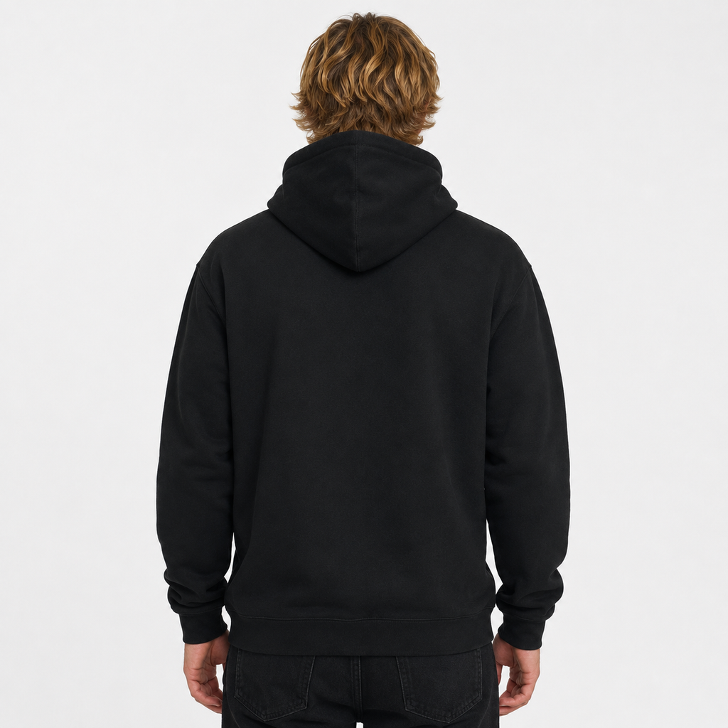 Polerón Hoodie Winged Black