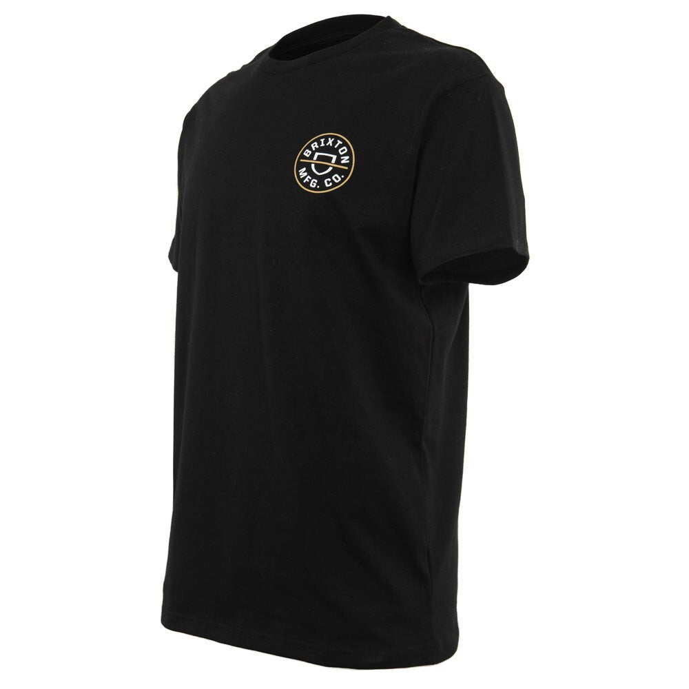 Polera Men Black Shield Logo