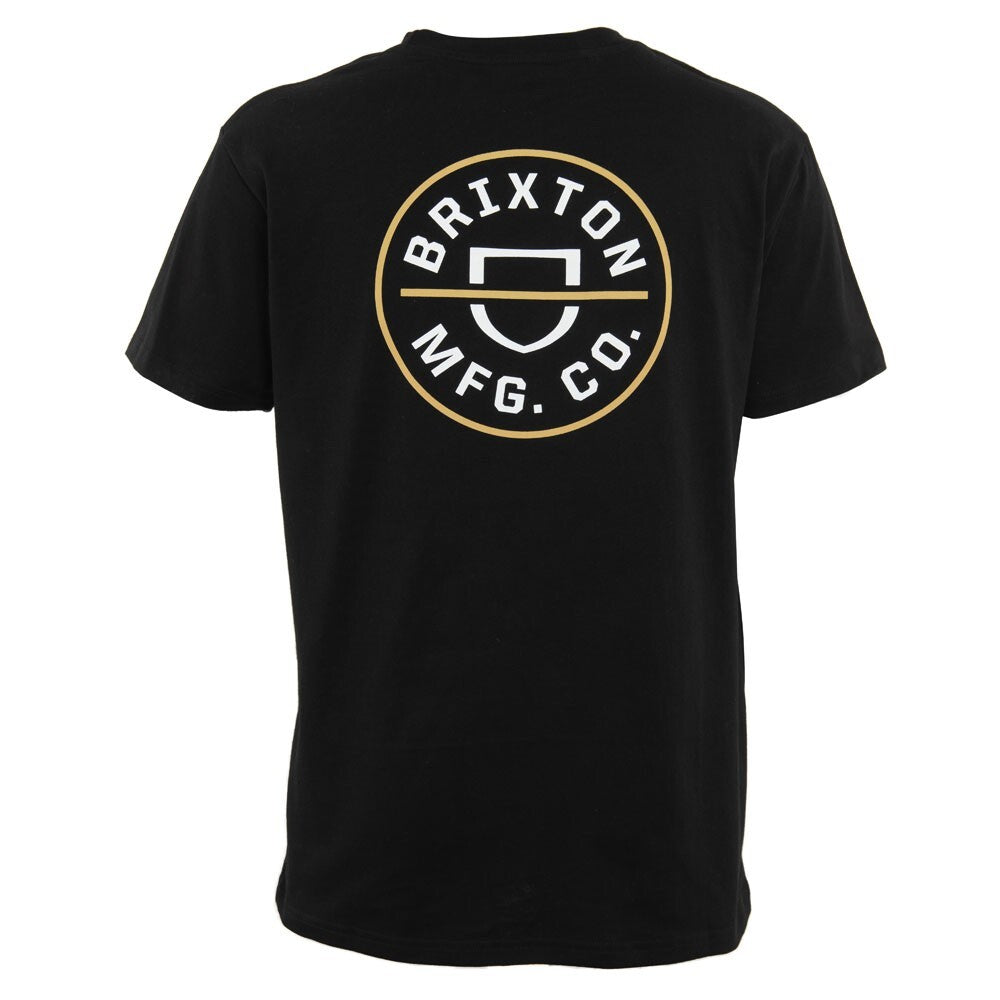 Polera Men Black Shield Logo
