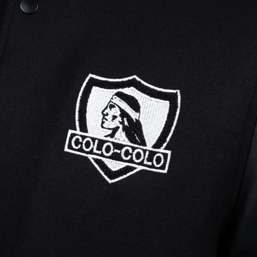 Chaqueta Colo-Colo Urbano Varsity Full Black