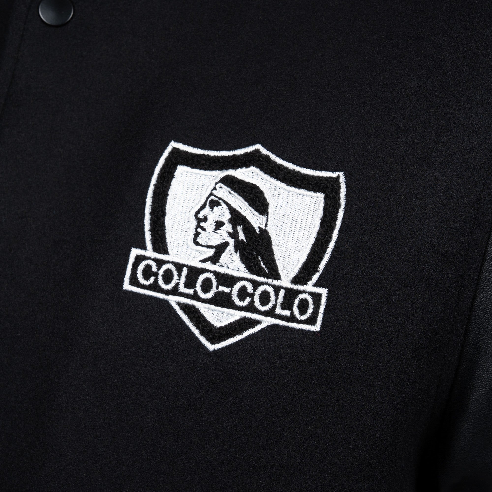 Chaqueta Colo-Colo Urbano Varsity Full Black