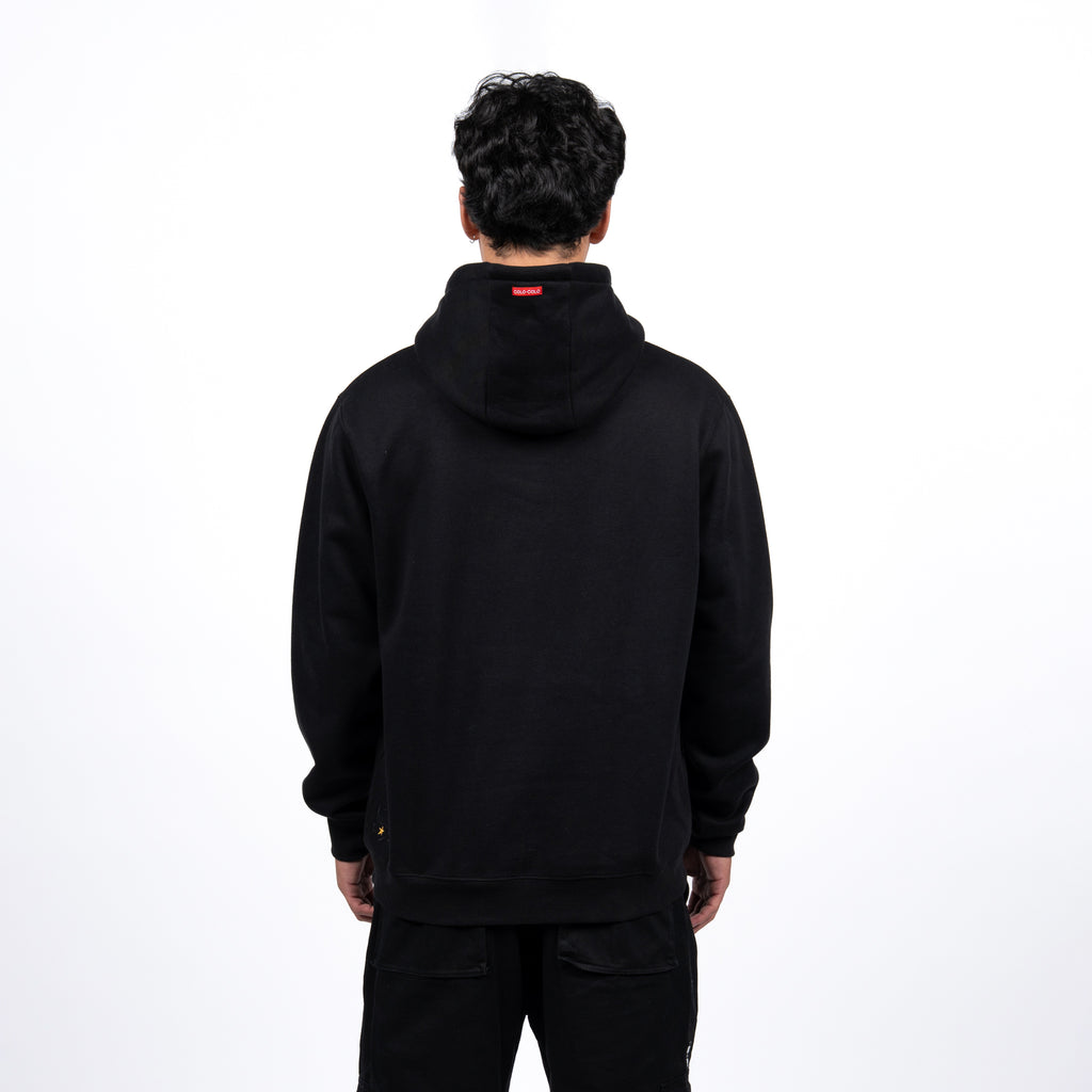 Polerón Colo-Colo Urbano Hoodie Escudo Negro