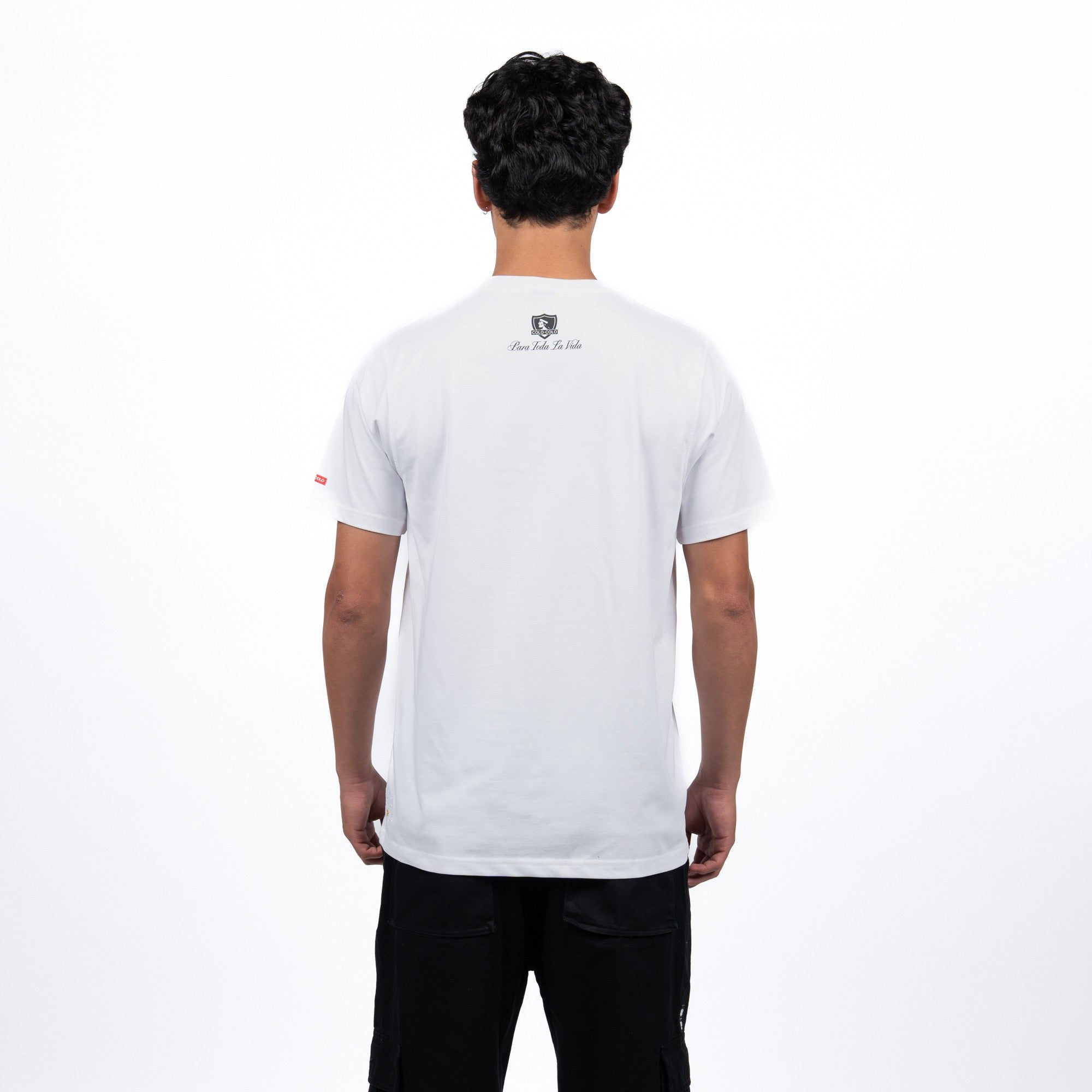 Polera Colo-Colo Urbano "Por el Colo" Blanco