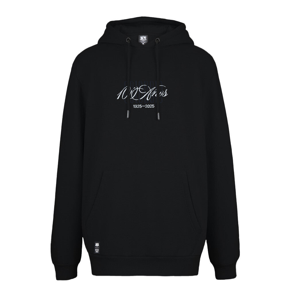 Polerón Colo Colo Urbano Hoodie Negro 100 años