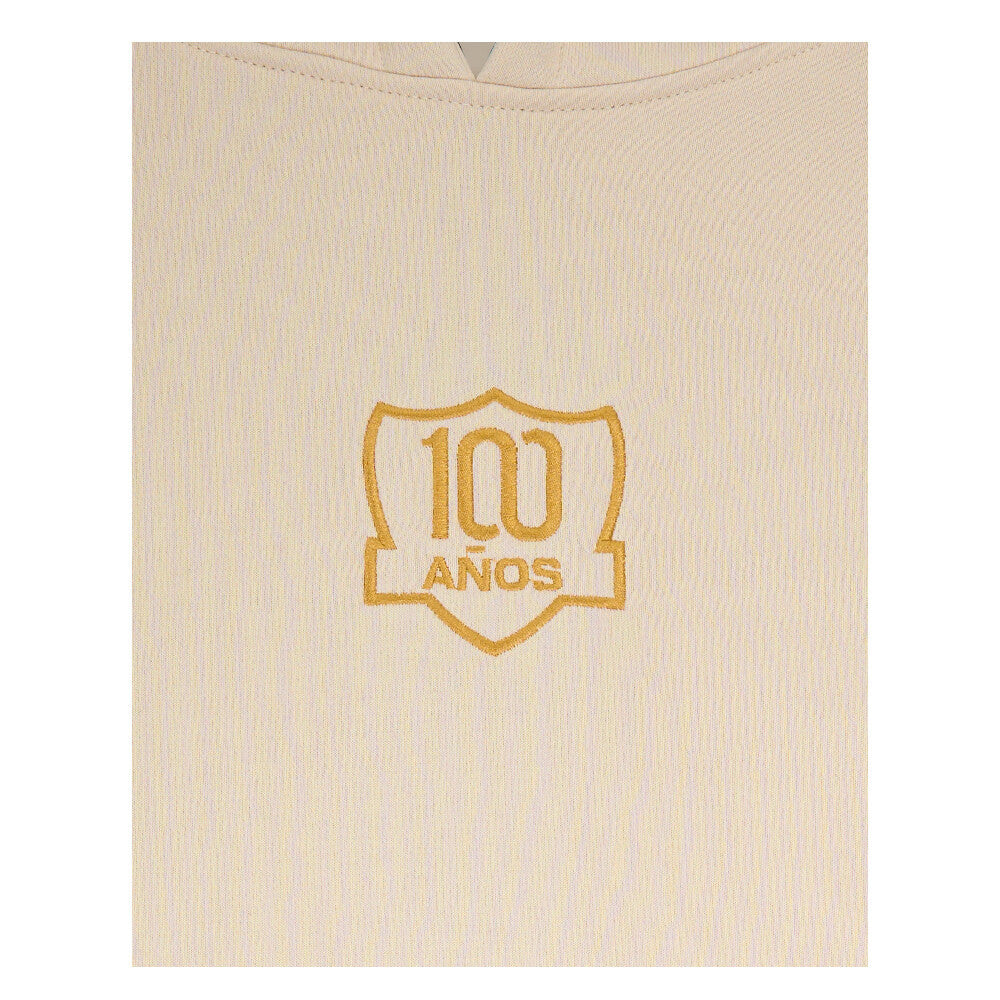 Polerón Colo Colo Urbano Hoodie Beige 100 años