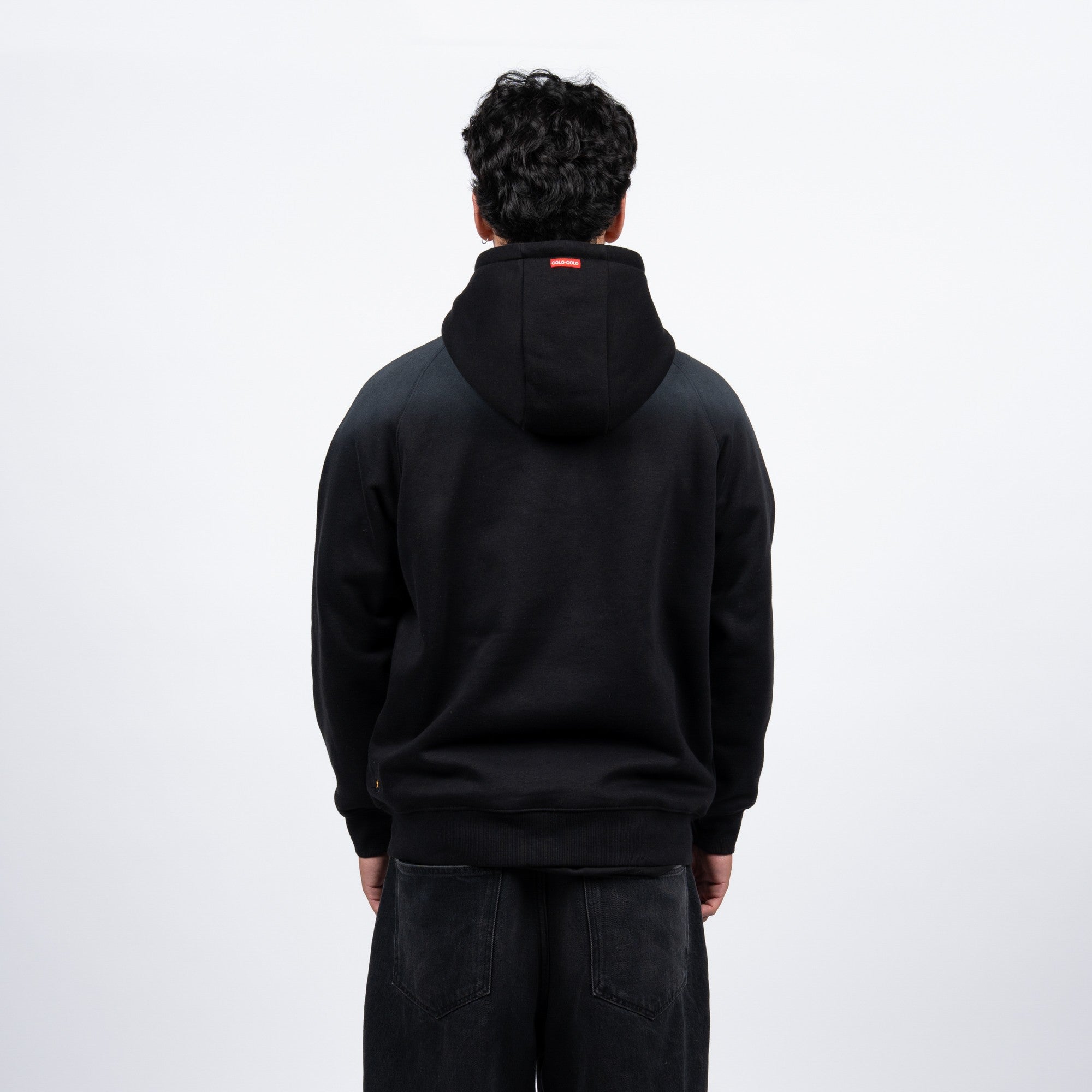 Polerón Colo-Colo Urbano Hoodie Para Toda La Vida Negro