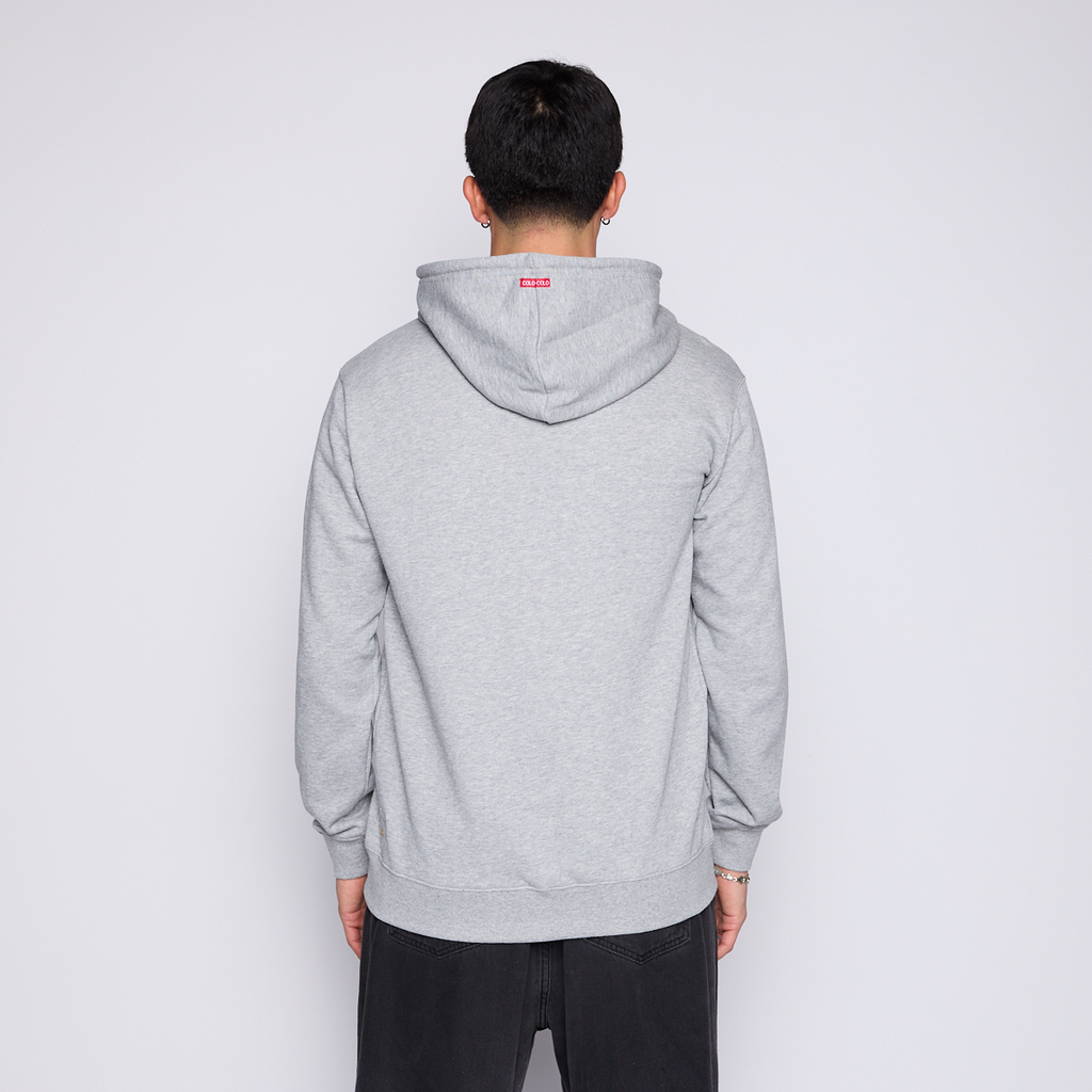 Polerón Colo Colo Urbano Hombre Full Zipper Gris