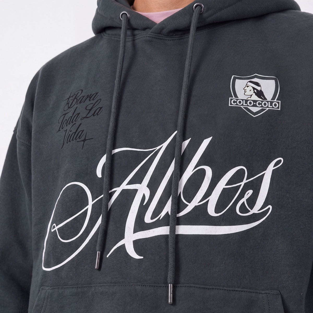 Polerón Colo Colo Urbano Escudo Albos Gris
