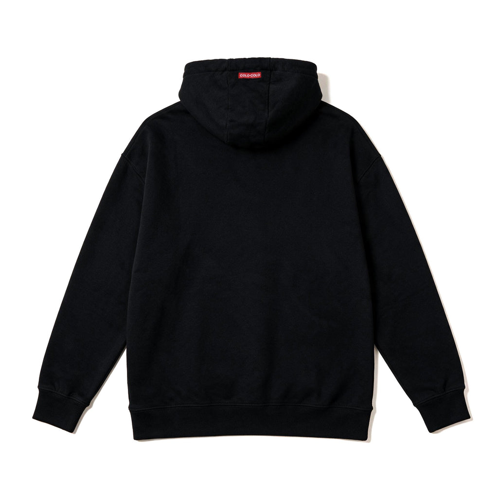 Polerón Colo Colo Urbano Full Zipper Escudo Negro