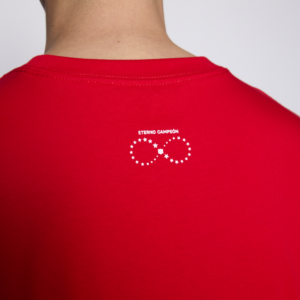 Polera Colo Colo Urbano Hombre Celebra el 90% Chile Rojo
