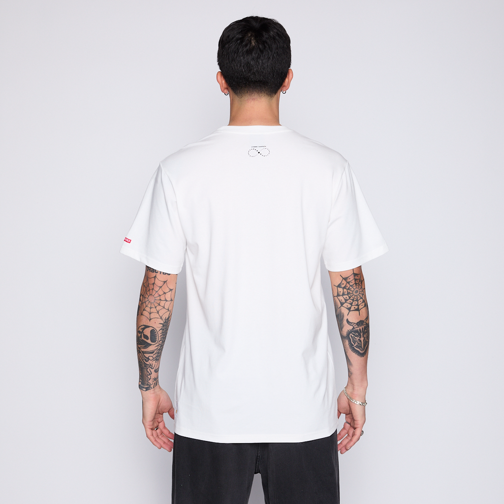 Polera Colo Colo Urbano Hombre I Love Colo Colo Blanco