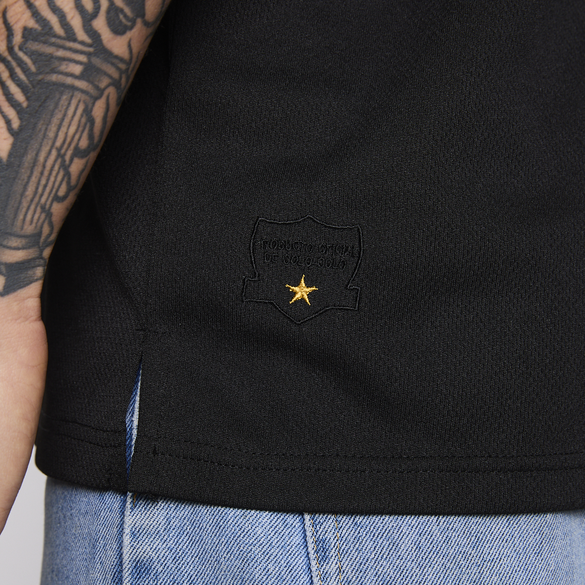 Camiseta Baseball Colo Colo Urbano Hombre Eterno Campeón Negro