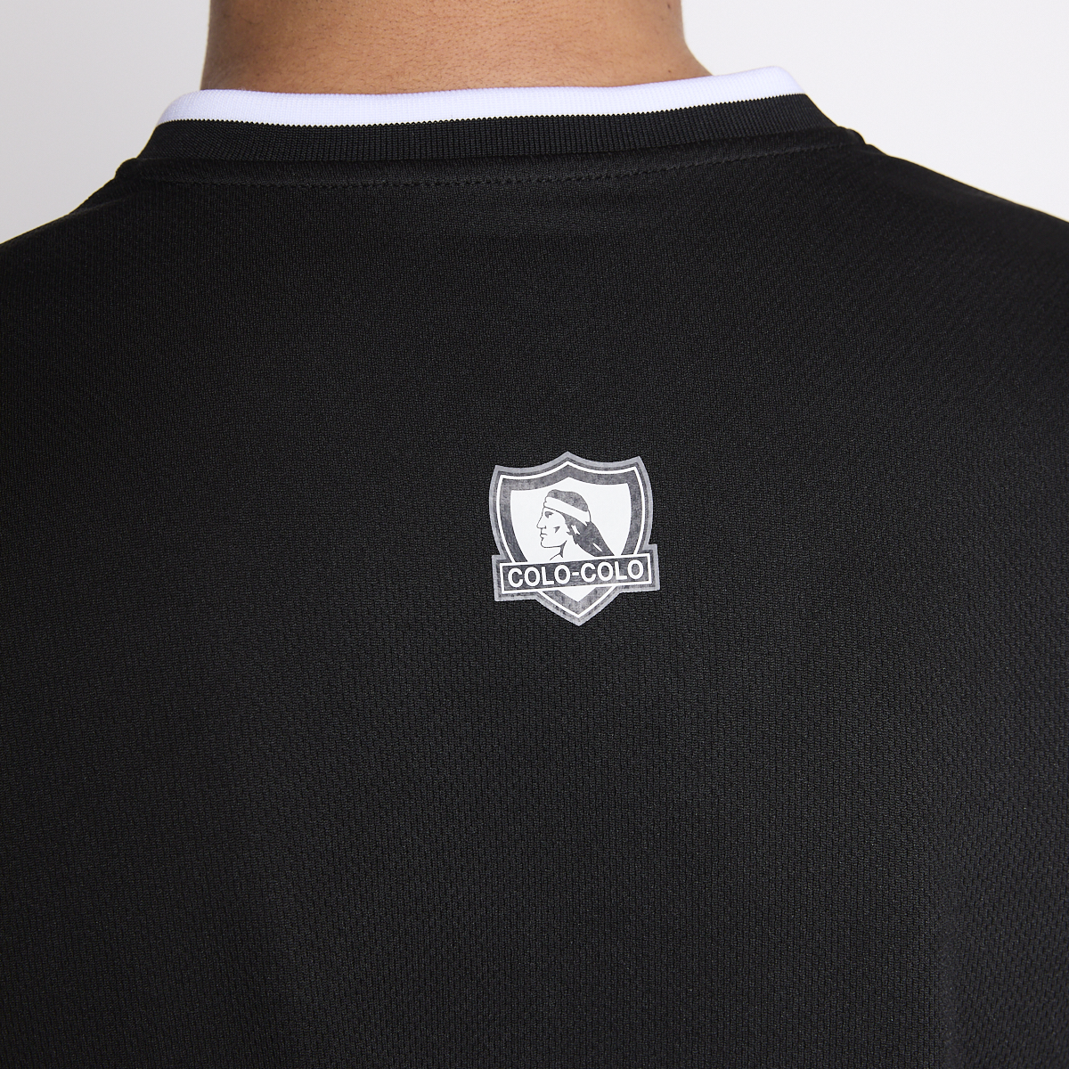 Camiseta Baseball Colo Colo Urbano Hombre Eterno Campeón Negro