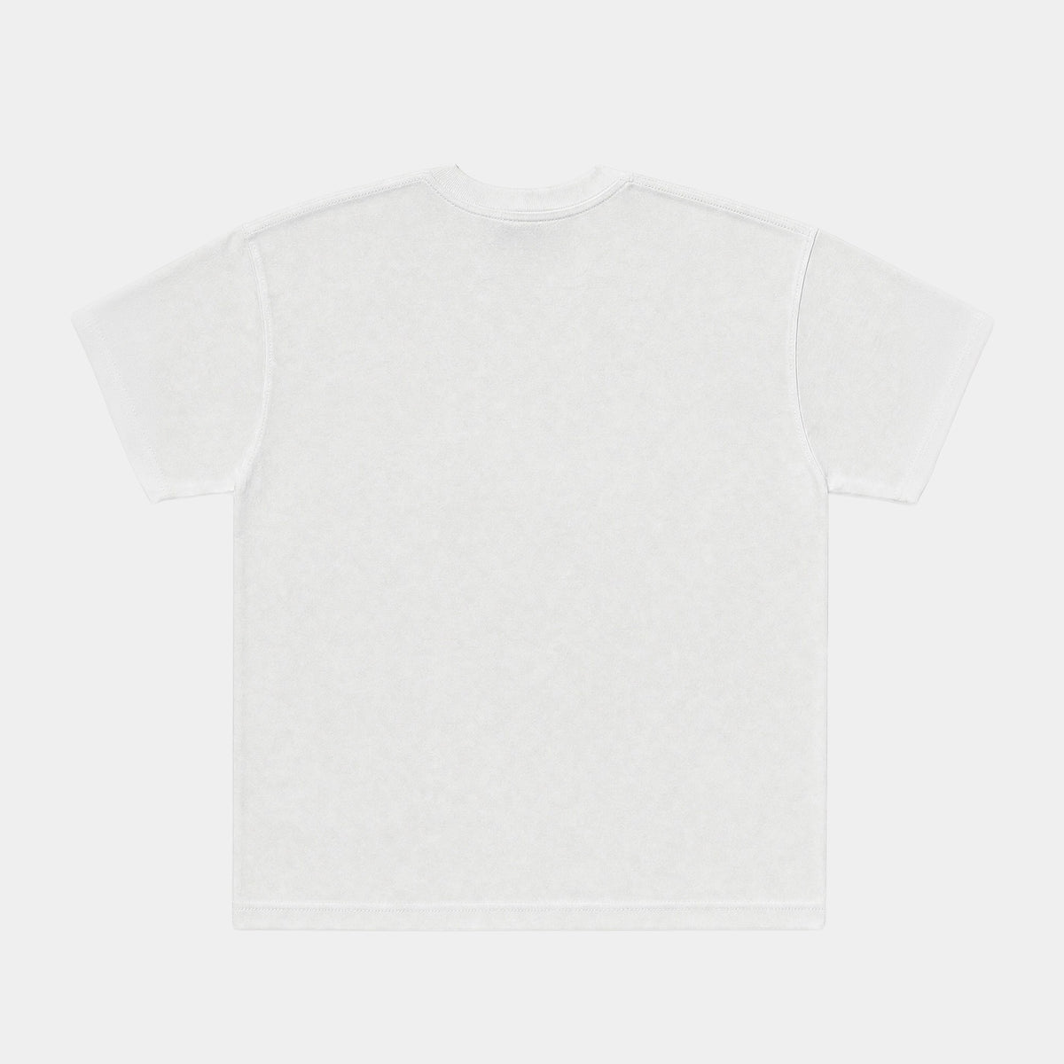 Polera Colo-Colo Urbano Oversize Blanco Escudo Pequeño Full Color