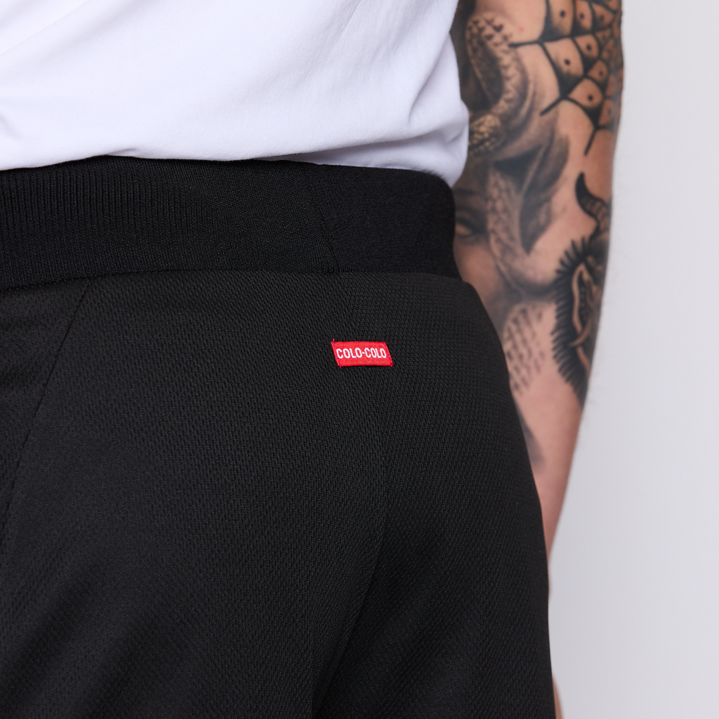 Short Colo Colo Urbano Hombre Bi Color Negro y Blanco