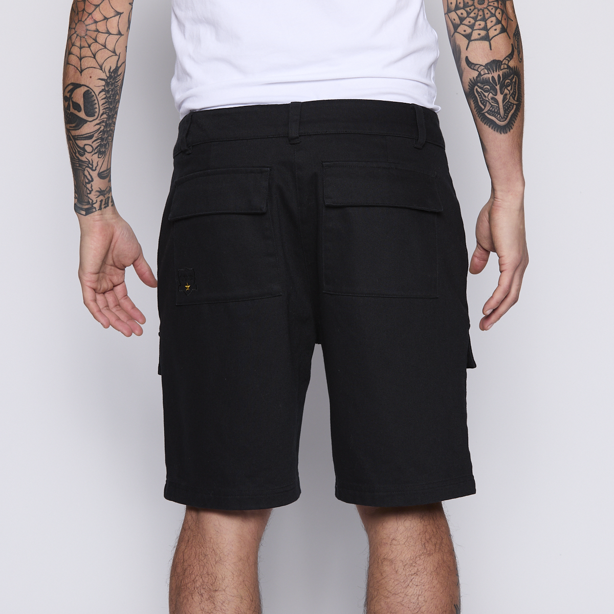 Short Colo Colo Urbano Hombre Cargo Negro