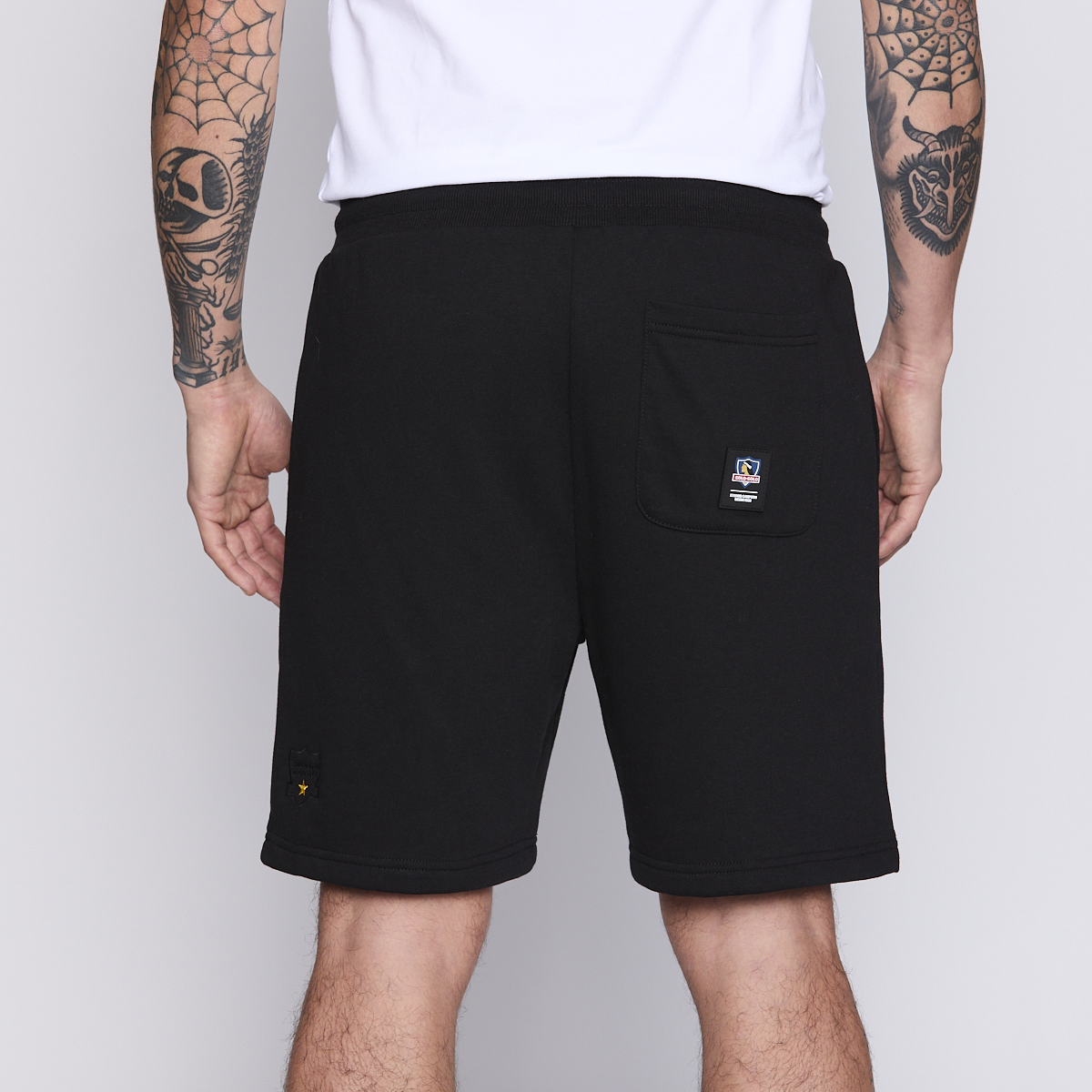 Short de Buzo Colo Colo Urbano Hombre Negro