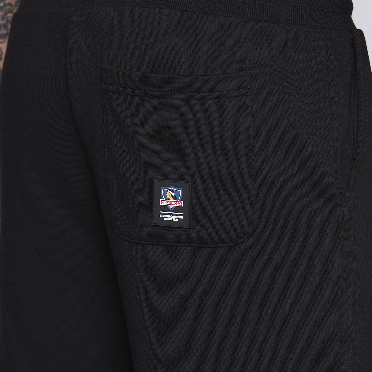 Short de Buzo Colo Colo Urbano Hombre Negro