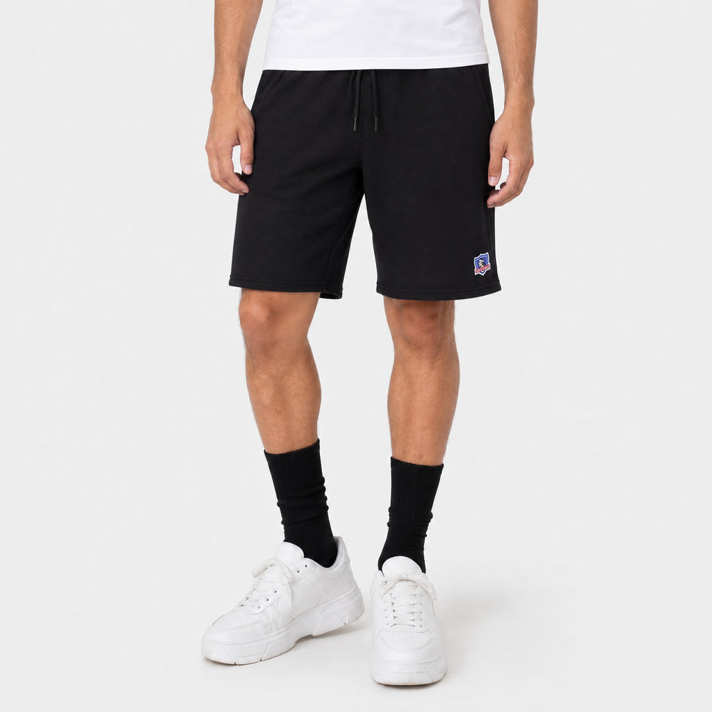 Short Colo Colo Urbano Negro Escudo Color