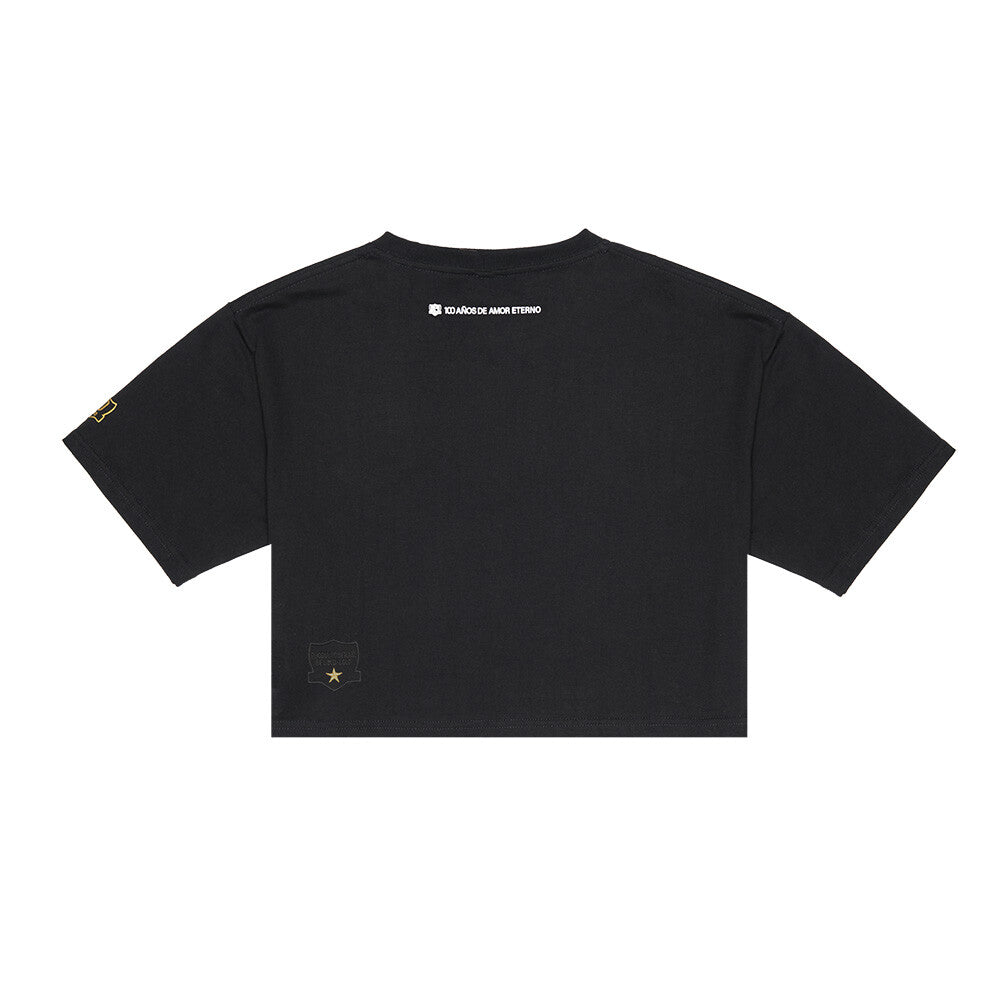 Polera Crop Colo Colo Urbano Centenario Mujer 100 años