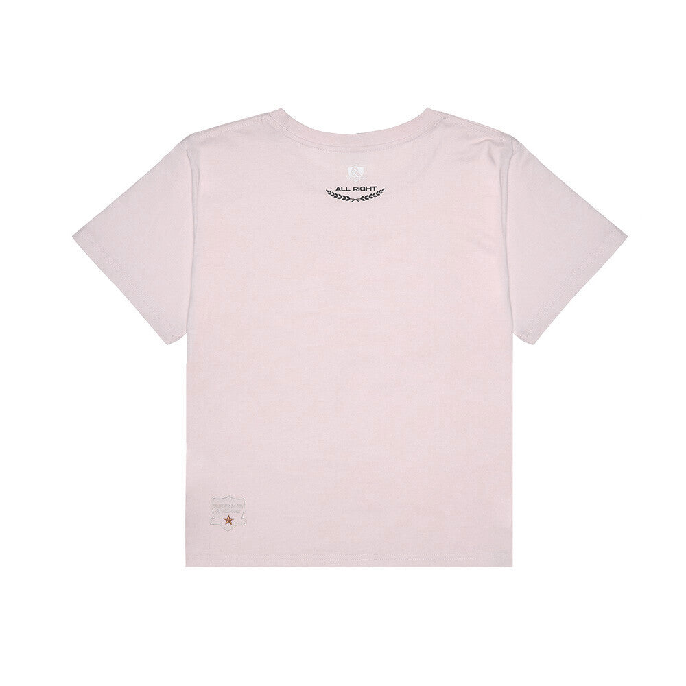 Polera Colo Colo Urbano Centenario Mujer Rosado