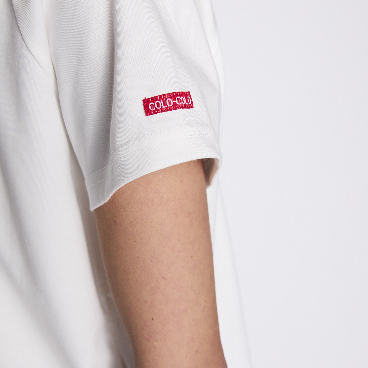 Polera Colo Colo Urbano Mujer I Love Colo Colo Blanco