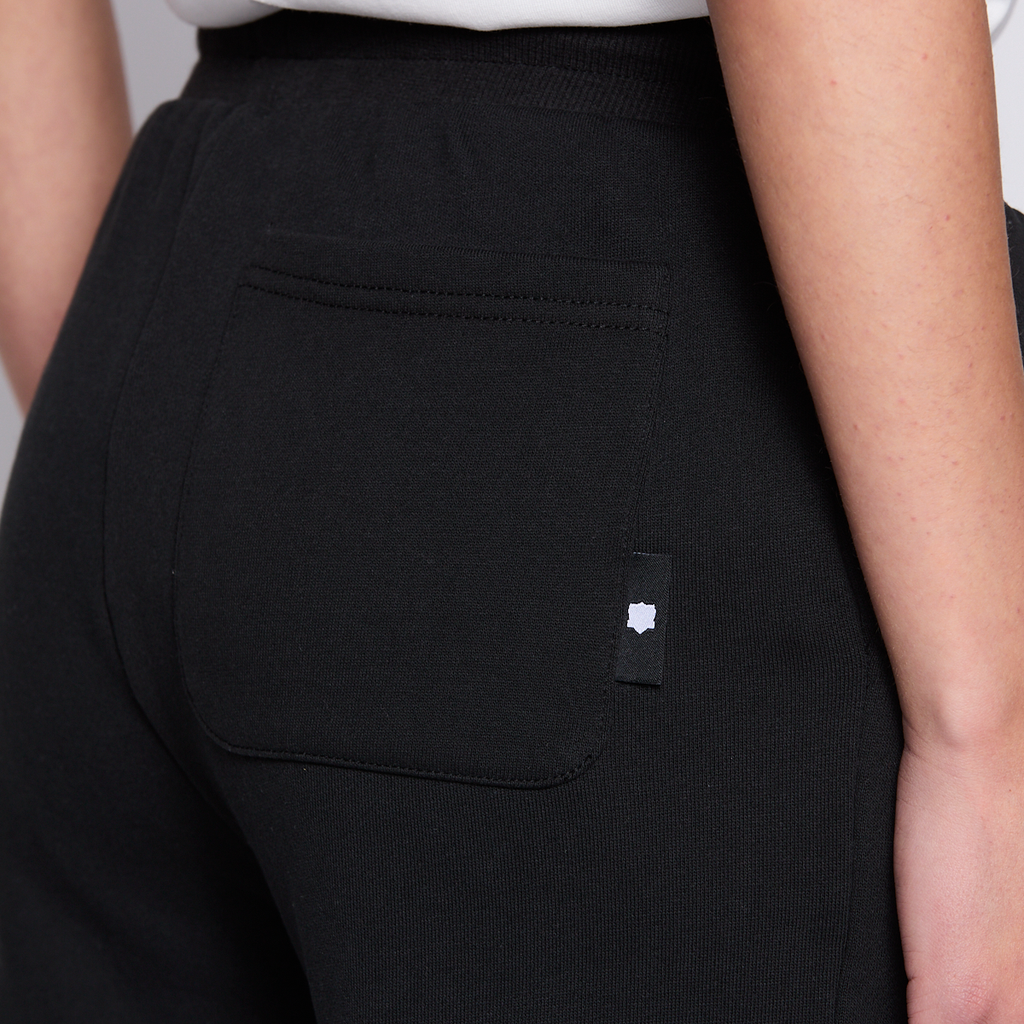 Short Colo Colo Urbano Mujer Negro Escudo Blanco