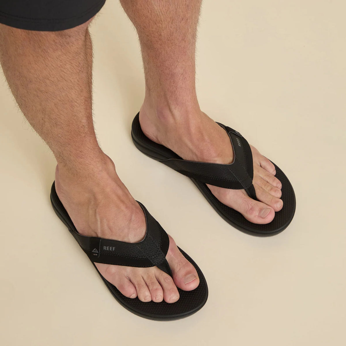 Sandalia Cushion Spring Men Black Reef