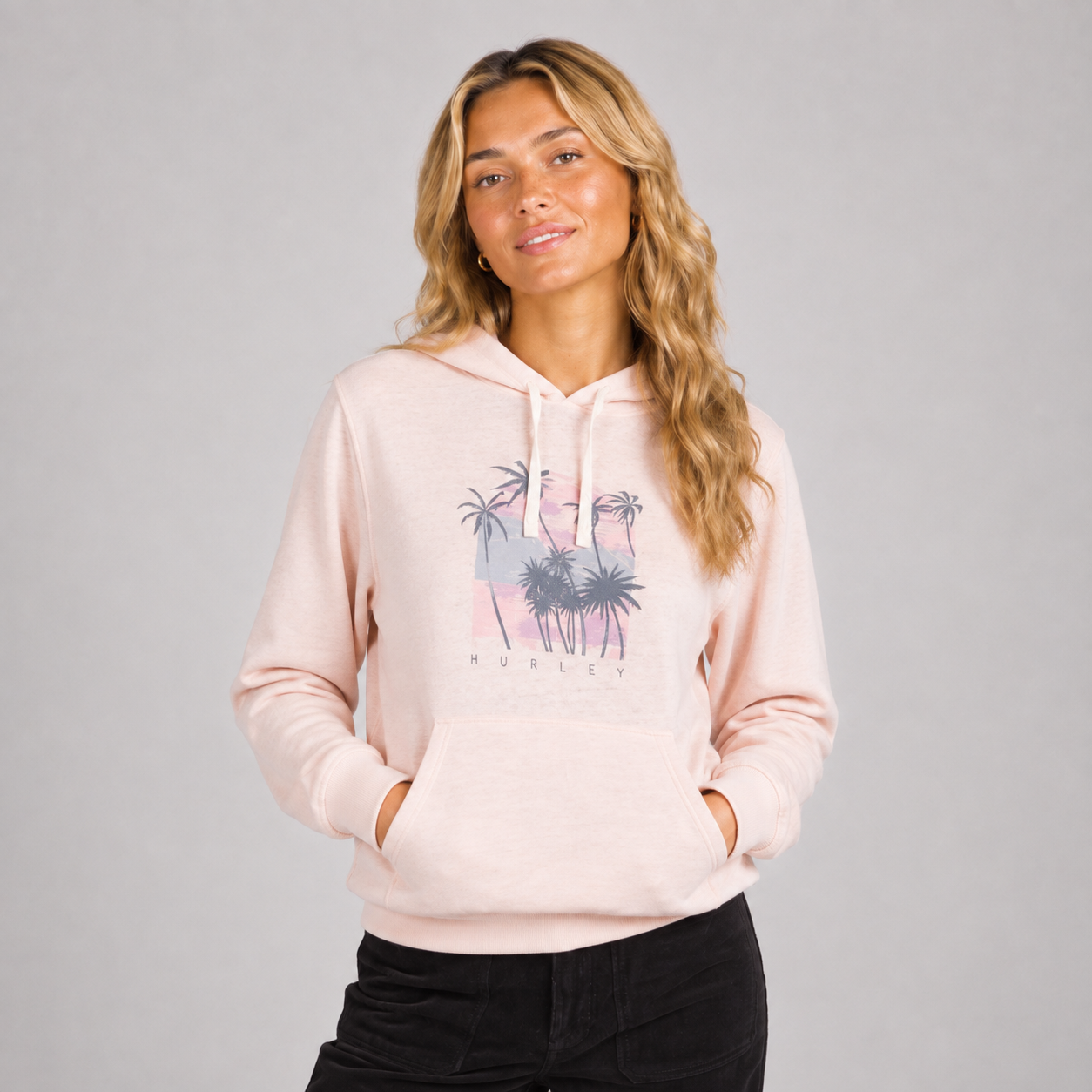 Poleron Koh Lanta Perf Tropical Pink Hurley