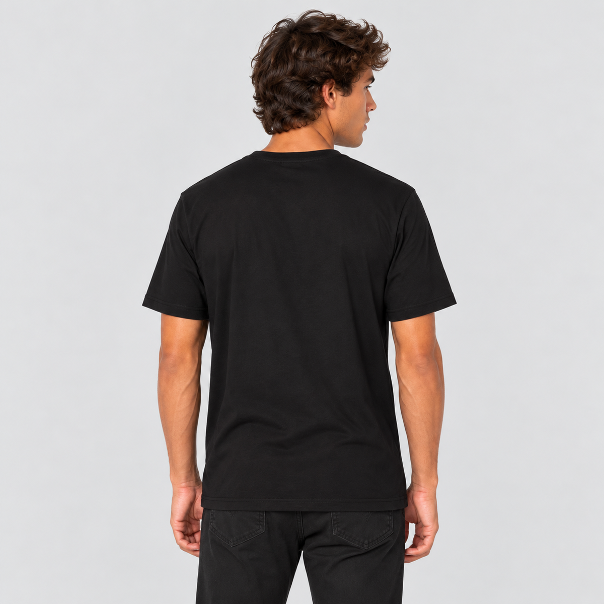 Polera Evd Wsh OAO Solid SS Black Hurley