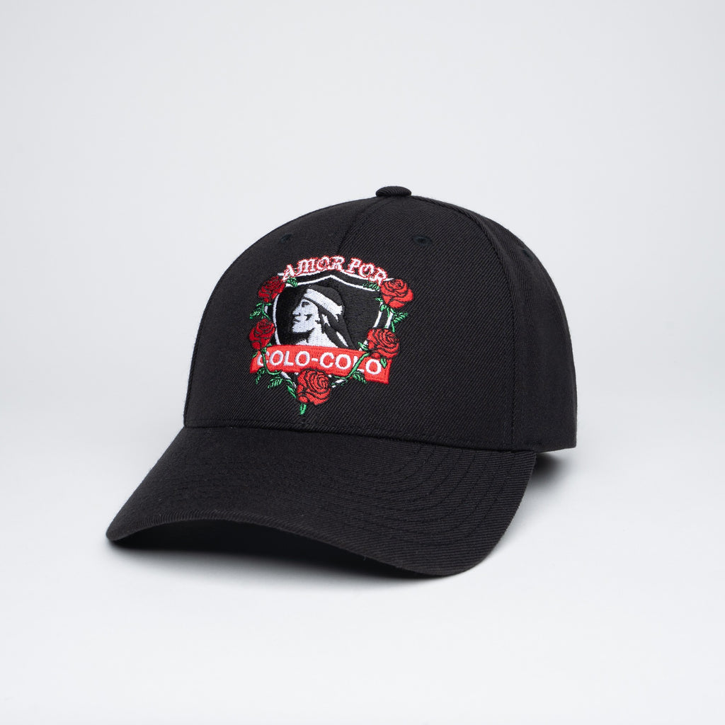 Jockey Colo-Colo Urbano 6789 Escudo y Rosas Black