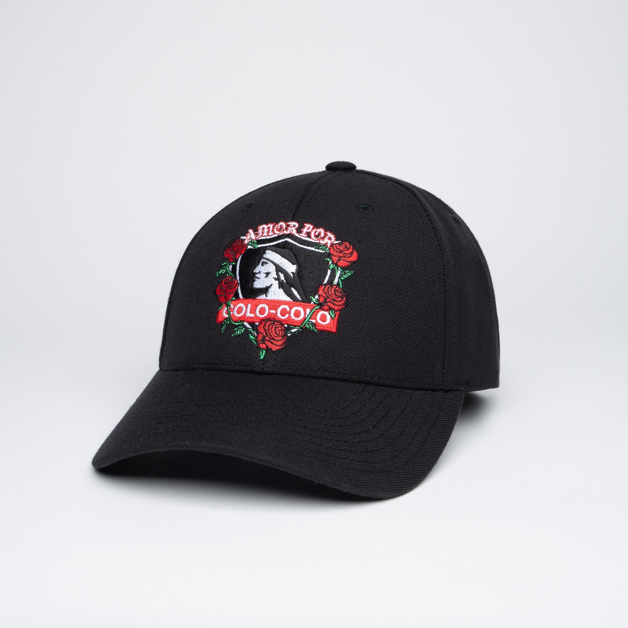 Jockey Colo-Colo Urbano 6789 Escudo y Rosas Black