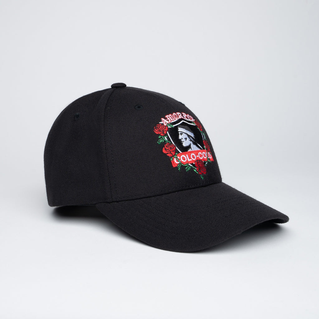 Jockey Colo-Colo Urbano 6789 Escudo y Rosas Black
